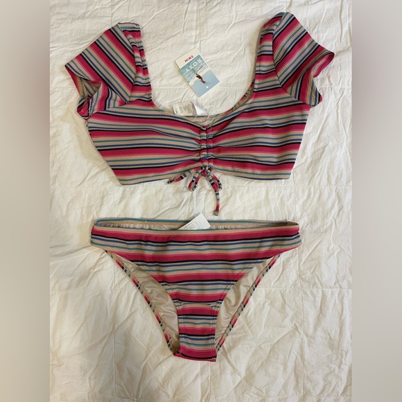 NWT Roxy Bikini Set L - Picture 2 of 2